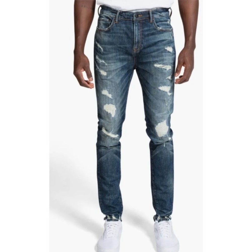 PRPS WARLOCK DESTROYED SKINNY
FIT JEANS Size 34